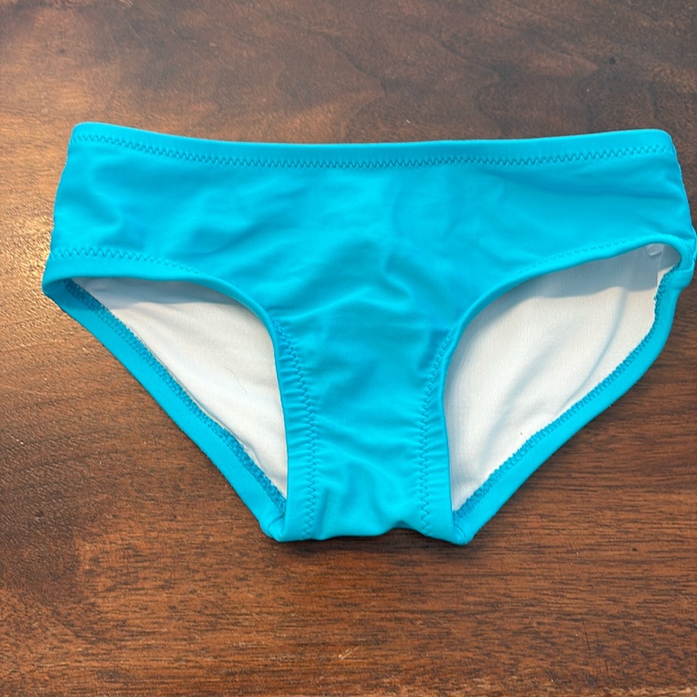 Primary teal blue bikini bottoms size 2-3